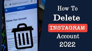 How To Delete Instagram Account Permanently | Delete Instagram Account 2022