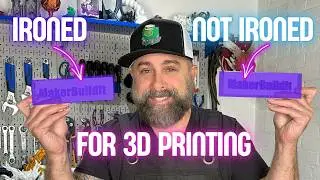 You Won't Believe the Smooth Finish Ironing Gives to 3D Prints