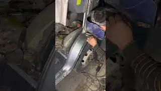 Ремонт и покраска газели 3302. Замена крыши и дверей. 