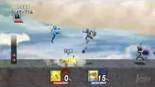 (SSBB) Pikachu and Zero Suit Samus