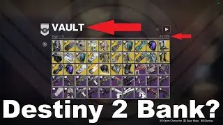 How To Store Armor And Weapons In Destiny 2 - Where Is The Vault Located In The Tower Destiny 2