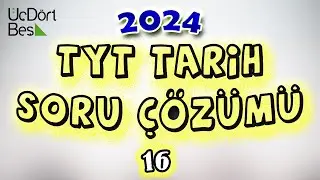 16) Atatürk İlke ve İnkılapları Soru Çözümü - İnkılap Tarihi TYT 2024