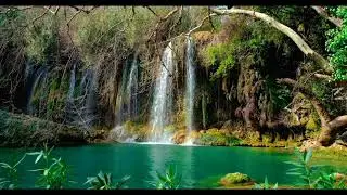 Beautiful Waterfall Sounds For Sleep - Nature Videos And Waterfall Videos, Relaxing And Meditation,