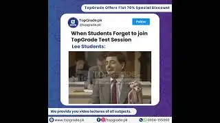 When students forget to join TopGrade test session 😂