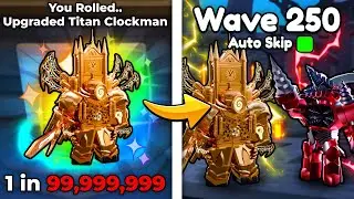 RNG Picks My Units In TOILET TOWER DEFENSE! (Roblox)