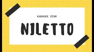 NILETTO - Ты такая красивая [КАРАОКЕ]