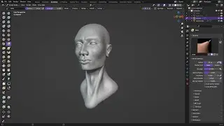 Head sculpting | Timelapse