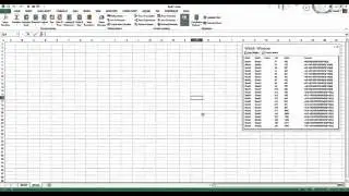 HOW TO USE THE WATCH WINDOW IN MICROSOFT EXCEL