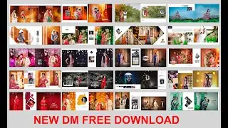 Wedding Album Latest DM Background 2022 Free Downloaded Psd Background