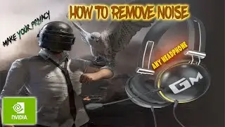How to Remove ||  Background Noise || from || Microphone || on Win 11 / 10 For Any Online Games 2024