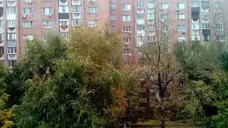 Первый снег в Самаре 28.10.2018 г.