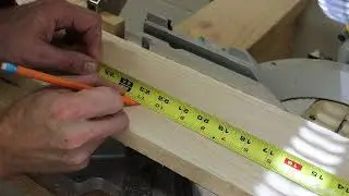 Bookshelf - Step 5b - Top Rear Rail - Cutting to Oversized Length