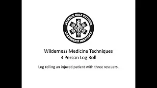 How to Perform a 3 Person Log Roll