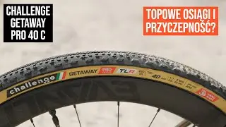 Challenge Getaway TLR PRO . Jedne  z najszybszych opon do Gravela na rynku. Jak  w zakrętach?