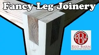 Fancy Leg Joinery: Worth It? (Amazon links in description)
