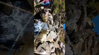 Kedarnath Trek 🗻 #kedarnath #uttarakhand #ytshorts #youtube #travel #trek #explore #like #love