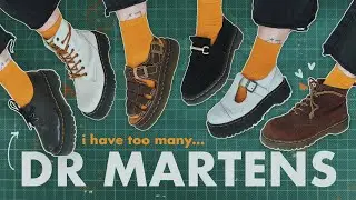 dr martens collection 2024 // 25+ pairs of docs