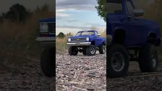 The last warm days before winter. Chevrolet K10 by RC4WD 