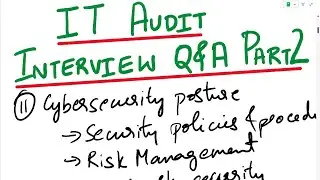 IT Audit Interview Questions and Answers | Part 2 | IT Auditing | IT Auditors | Internal IT Audit