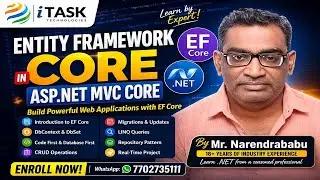 👉 Master Entity Framework Core in ASP.NET MVC Core | Real-Time Project 🔥 By Mr.Narendrababu
