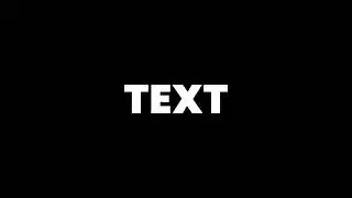 Adobe After Effects Template: Bouncing Text Title Block