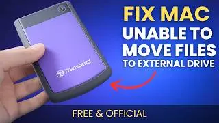 [2026] How to Fix Mac Unable to Move or Copy Files to External Hard Drive