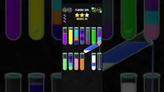 color water sort 3D level 245