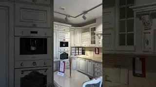 МИЛЕДИ массив классический стиль эмаль laccato #интерьер #кухня #kitchen