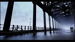 A gloomy Rainy Day | CGI Environment | #Shorts