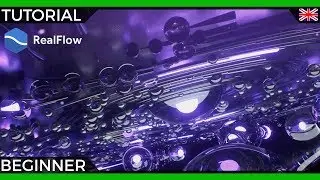 First Steps With Realflow for Cinema 4D Beginner Tutorial English