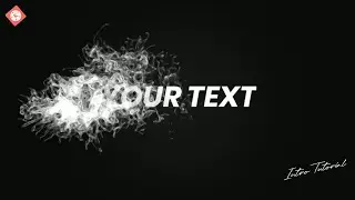 How To Make Smoke Text Reveal Animation Intro In Kinemaster ??? 🤔