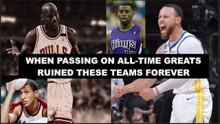 NBA Teams That'll Never Recover Passing Up On Drafting Legends Then Got Wrecked By Them In Playoffs