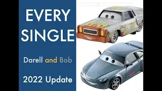 Every Single Disney Cars Darrell Cartrip and Bob Cutlass Diecast (2022 Update)
