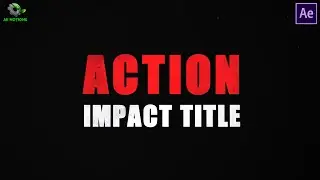 Video Over Text Animation | Cinematic Title Intros| Money Heist Title Animation | After Effects