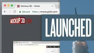 LAUNCHED Mockup 3D. I have no expectations.