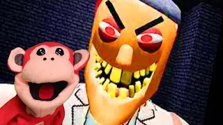 ESCAPE DEL BOB EL DENTISTA LOCO ! EL MONO SÍLABO  ROBLOX GAMEPLAY