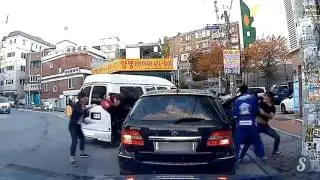 Разборки на дороге Жесть Прикол 2017 Драка Махач Быдло