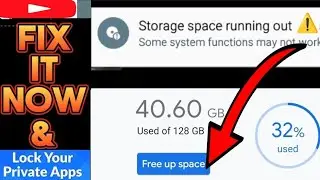 Fix ‘Storage Space Running Out’ Problem | Free Up Space in Seconds (No App Needed!)