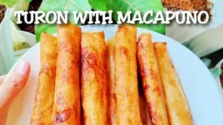 TURON WITH SWEET MACAPUNO FILLING
