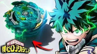 Turning IZUKU MIDORIYA into BEYBLADE BURST from My Hero Academia !
