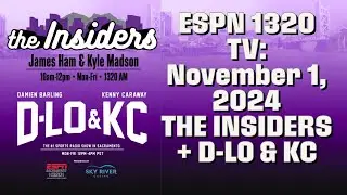 Sacramento Kings Play the Atlanta Hawks Tonight - November 11: The Insiders + D-Lo & KC