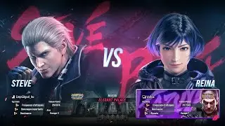 Valfox (Reina) Vs EmpGitgud_hu (Steve) - Quick match #tekken8 #tekkengodsupreme