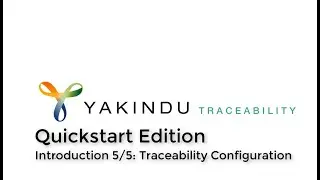 YAKINDU Traceability Quickstart (5/5) - How to configure your data model