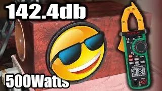So much Loud! GZ GZRW 12D4 in 2 Oms from DD Audio DM2500. 142.4db and do it GREAT