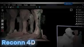 Rendering with my Mobile App for the first time (Reconn 4D v0.4)