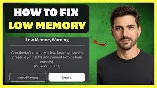 Fix Roblox Low Memory Warning on iPad / iPhone (2025 Guide)