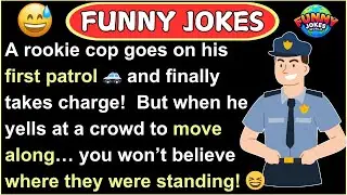 FUNNY JOKES | Rookie Cop’s First Day Fail 😂 - Police Humor