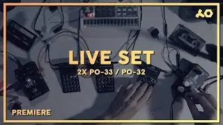 14 min Live Set 2x PO-33 K.O! PO-32 / teenage engineering