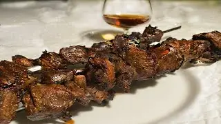 18+ Шашлык на коньяке.