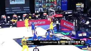 Chris Paul alley oop from Steph Curry in 2021 NBA All-Star game